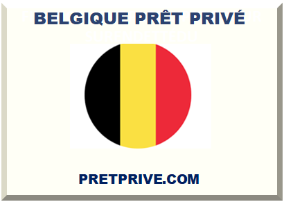BELGIQUE PRÊT PRIVÉ 2025